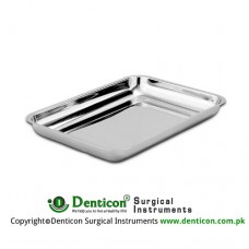 Universal Tray Stainless Steel, Size 235 x 190 x 40 mm